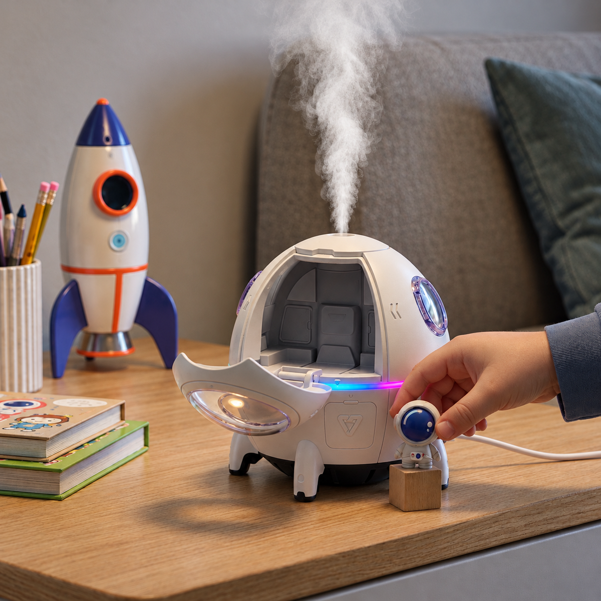 Humidificador nave astronauta USB